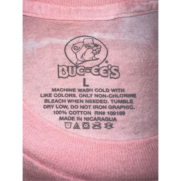 Buc-ee’s Be Kind Flower Tie-Dye Long Sleeve Tee - Picture 4 of 4